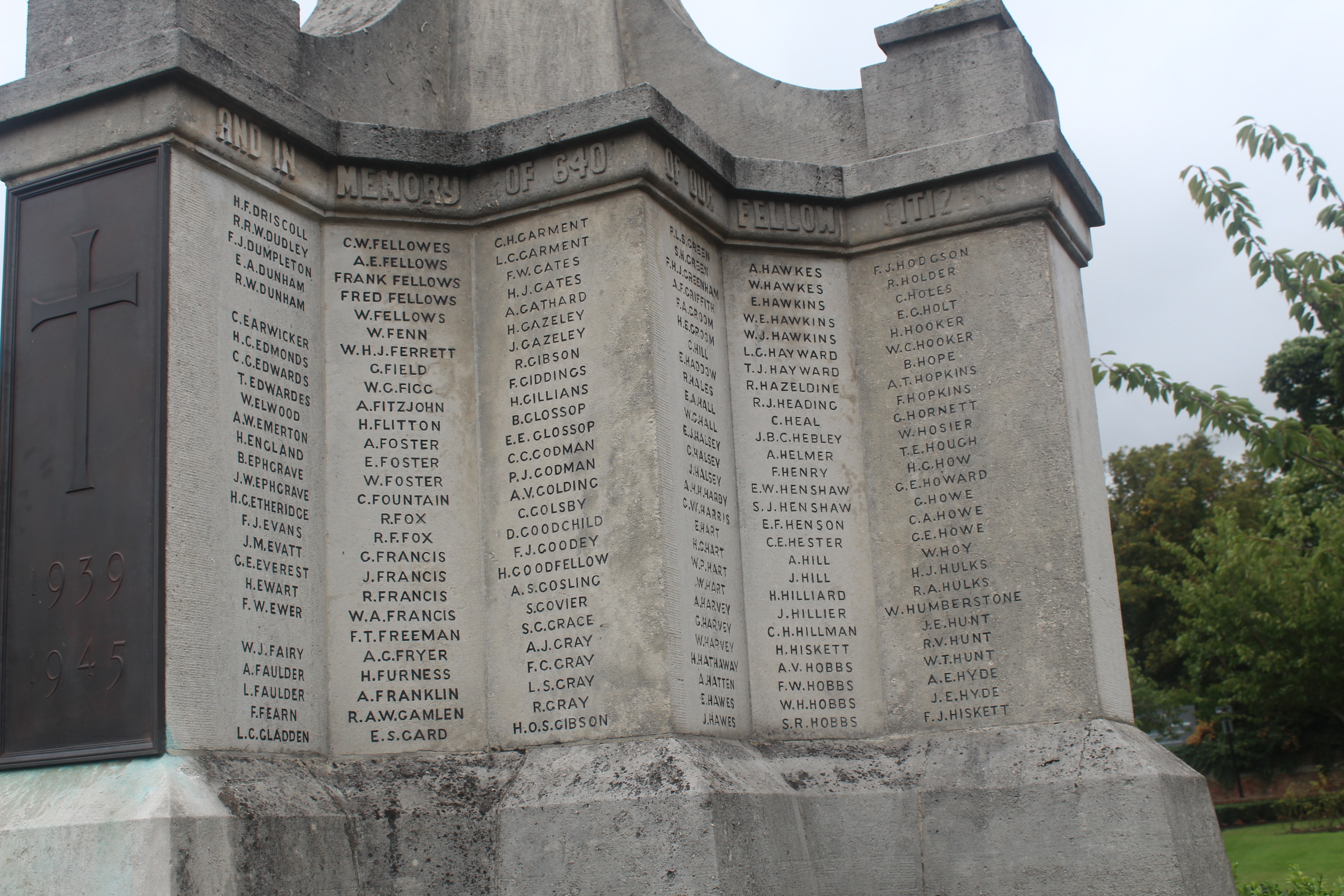 St Albans War Memorials Online